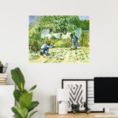 Eerste stappen 1890 Vincent van Gogh (1853-1890) Poster (Thuiskantoor)
