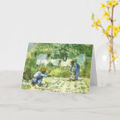 Eerste stappen, 1890 Vincent van Gogh. Kaart (Gele Bloem)