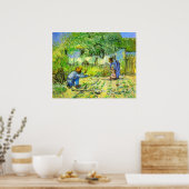 Eerste stappen, 1890 Vincent van Gogh Poster (Keuken)