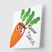 Eerste stappen in de landbouwklok vierkante klok (Hoek)