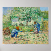 Eerste stappen na Millet (1890) door Vincent Poster (Voorkant)