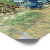 Eerste stappen, na Millet door Vincent van Gogh Ar Poster (Hoek)