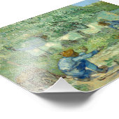 Eerste stappen, na Millet door Vincent Van Gogh Foto Afdruk (Hoek)