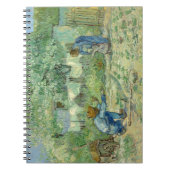 Eerste stappen, na Millet door Vincent Van Gogh Notitieboek (Voorkant)