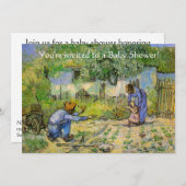 Eerste stappen (na Millet) van Vincent van Gogh Kaart (Voorkant / Achterkant)