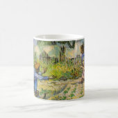 Eerste stappen (na Millet) van Vincent van Gogh Koffiemok (Center)