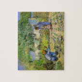 Eerste stappen (na Millet) van Vincent van Gogh Legpuzzel (Verticaal)