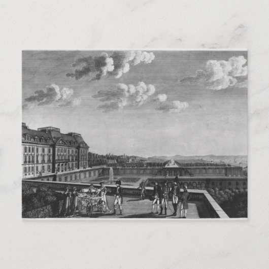 Eerste stappen van de koning van Rome Briefkaart (Voorkant)