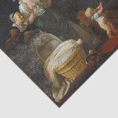 Eerste stappen van Jean-Honore Fragonard Tissuepapier (Detail)