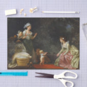 Eerste stappen van Jean-Honore Fragonard Tissuepapier (Craft)