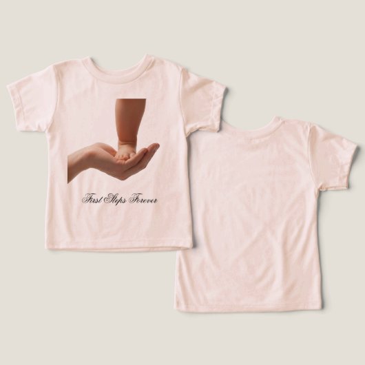 Eerste stappen voor altijd (Ontwerp Voorkant & Achterkant)