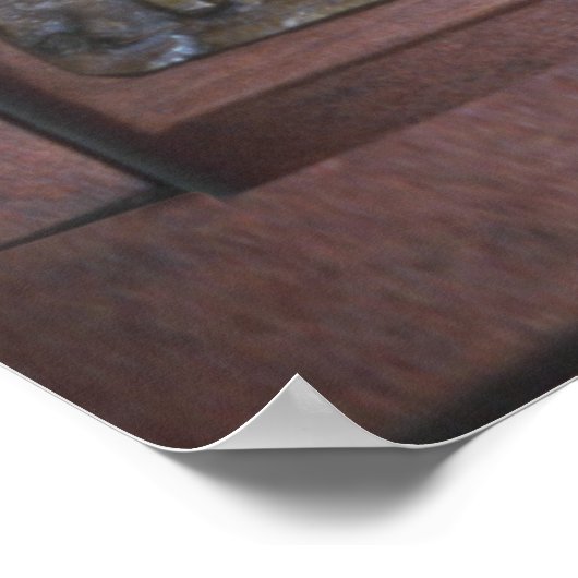 Eerste station van het kruispunt poster (Hoek)