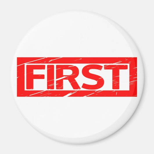 Eerste stempel magneet (Voorkant)
