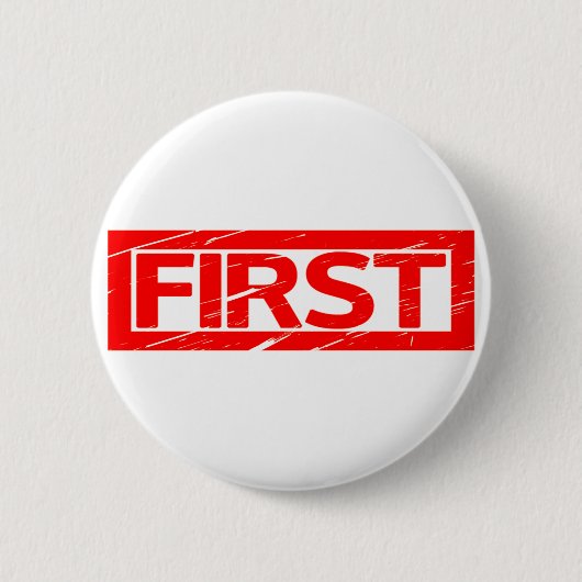 Eerste stempel ronde button 5,7 cm (Voorkant)