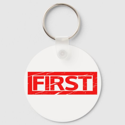 Eerste Stempel Sleutelhanger (Voorkant)