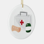 Eerste steun keramisch ornament (Rechts)