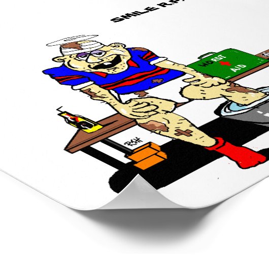 EERSTE STEUN POSTER (Hoek)