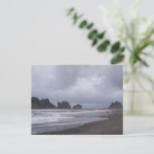 Eerste strand bij LaPush Briefkaart (Staand voorkant)