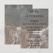 Eerste strand op feestdag 2023 kaart (Voorkant / Achterkant)