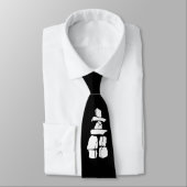 Eerste Stropdas Inukshuk Inuit standaard art Strop (Gebonden)