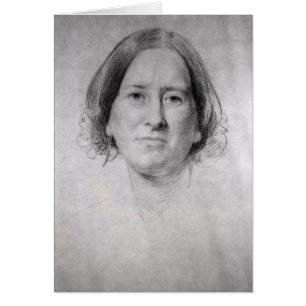 Eerste studie over het portret van George Eliot