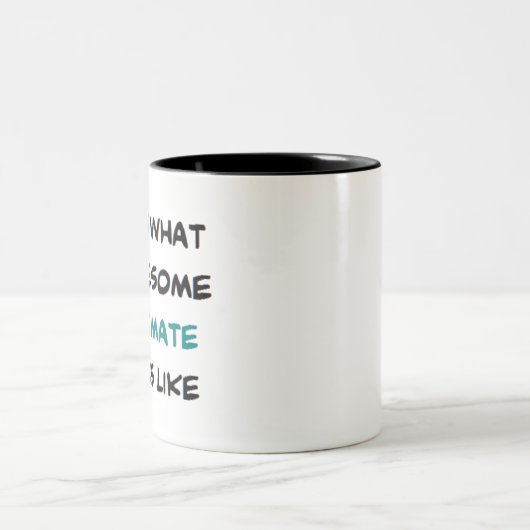 eerste stuurman, geweldige tweekleurige koffiemok (Center)