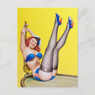 Eerste stuurman: Peter Driben 1953 Briefkaart