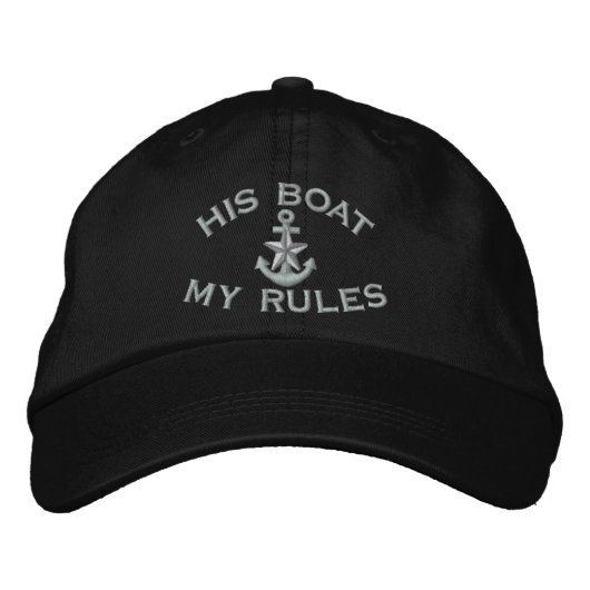 Eerste stuurman zijn boot My Rules Silver Star Anc Pet (Voorkant)