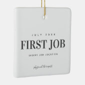 Eerste taak als Fysieke Therapist DPT Keramisch Ornament (Rechts)