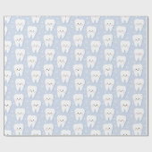 Eerste Tand Cadeaupapier (Vlak)