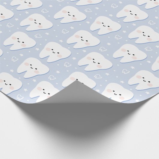 Eerste Tand Cadeaupapier (Hoek)