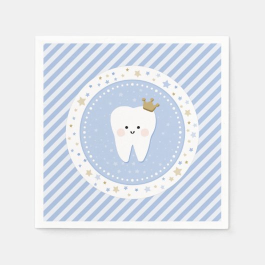 Eerste tand papier servet (Voorkant)