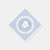 Eerste tand papier servet (Hoek)