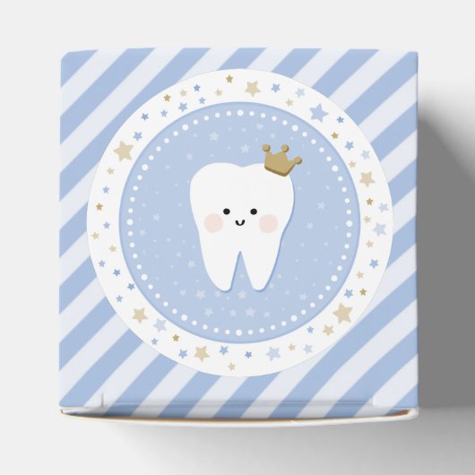 Eerste Tand Party Decor Favor Box Bedankdoosjes (Bovenkant)