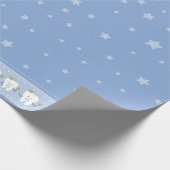 Eerste Tand party tafelkleed, groot inpakpapier (Hoek)