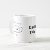 Eerste Tandextractie! Koffiemok (Voorkant links)