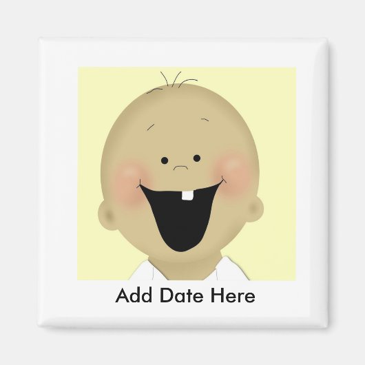 Eerste tandmagneet magneet (Voorkant)