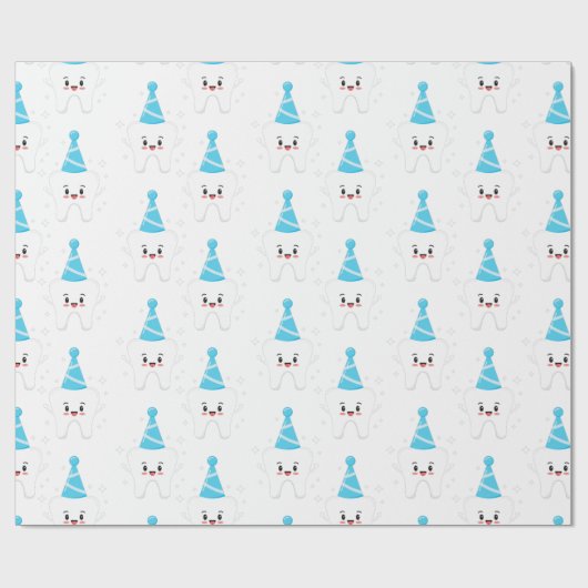 Eerste Tandpartij - Agra Hadig Cadeaupapier (Vlak)