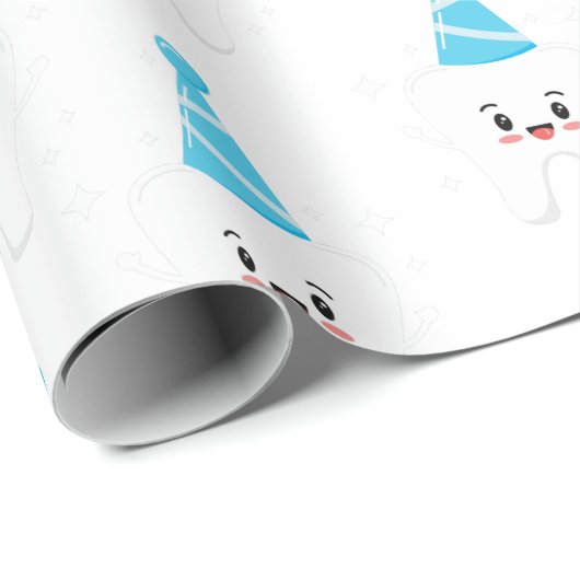 Eerste Tandpartij - Agra Hadig Cadeaupapier (Rol Hoek)