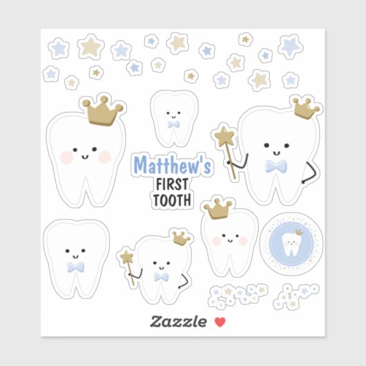 Eerste Tandwielers, scrapbooking of partijdecor Sticker (Vel)