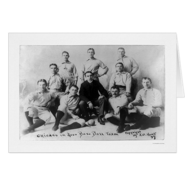 Eerste Team 1897 van het Softball (Voorkant Horizontaal)