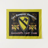 Eerste Team 1e Cavaleriedivisie Wandkleed (Voorkant (horizontaal))