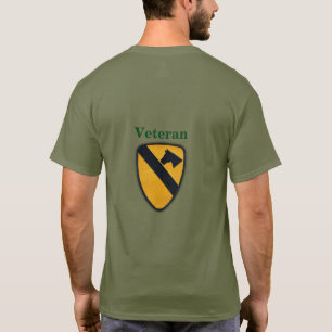 Eerste team veteranen van het Cavalry Cav Airmobil T-shirt