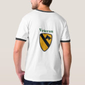 Eerste team veteranen van het Cavalry Cav Airmobil T-shirt (Achterkant volledig)