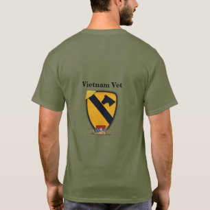 Eerste team veteranen van het Cavalry Cav Airmobil T-shirt