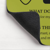 Eerste teammacht gedacht muismat (Hoek)