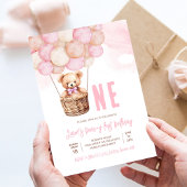 Eerste Teddybeer Boy Boho 1e verjaardag Kaart