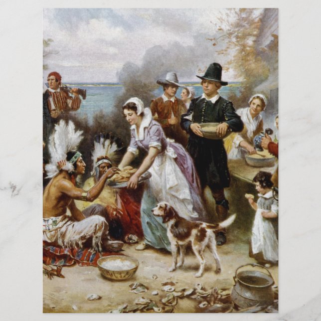 eerste Thanksgiving (Voorkant)