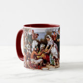 Eerste Thanksgiving 1621. Fine Art CadeauMokken Mok (Voorkant links)