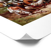 Eerste Thanksgiving 1621. Fine Art Poster (Hoek)